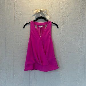 Trina Turk Fushia Blouse, Small